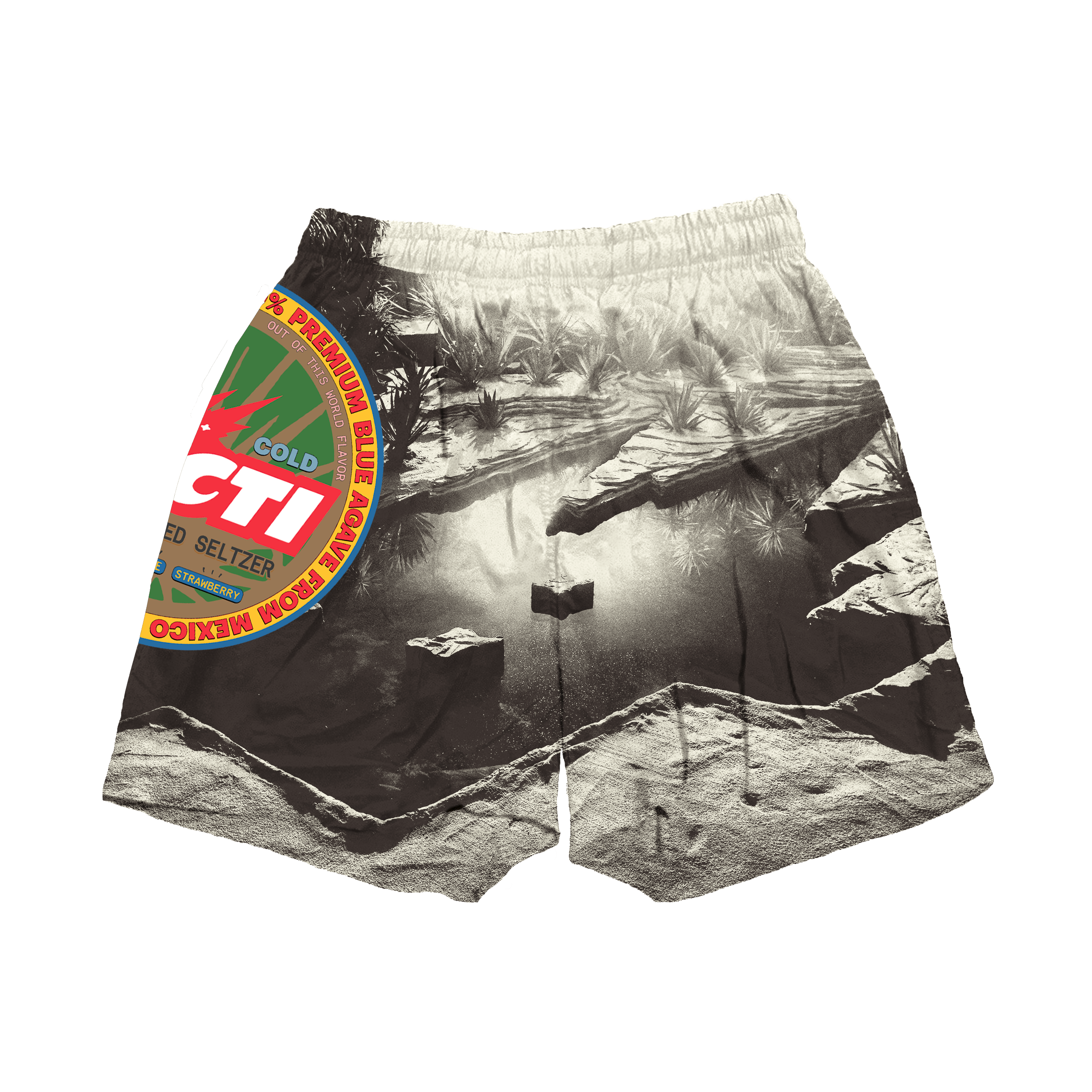 CACTI OASIS OUTDOOR SHORTS